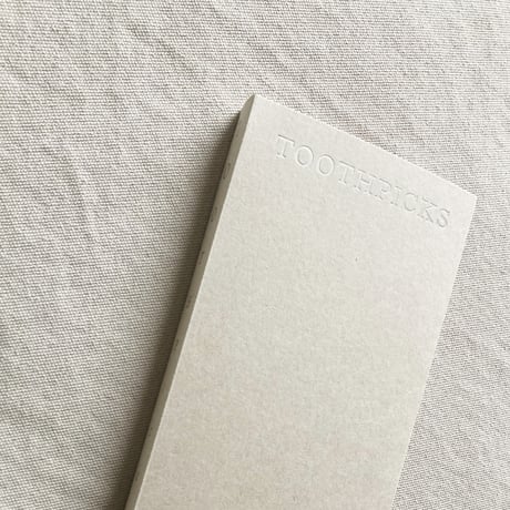 稲葉修｜TOOTHPICKS