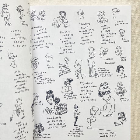 Jason Polan｜EVERY PERSON IN NEW YORK Vol.2