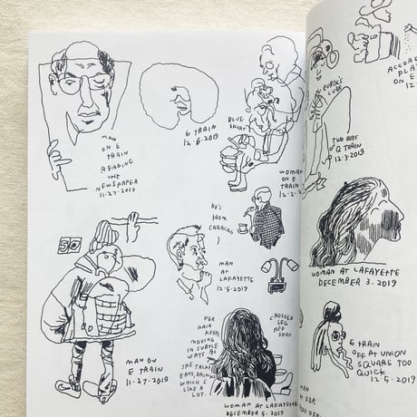 Jason Polan｜EVERY PERSON IN NEW YORK Vol.2