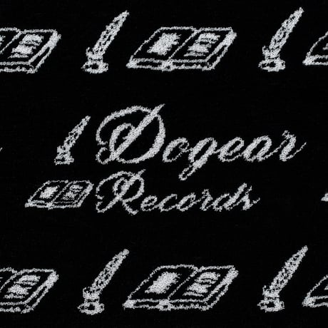 Dogear Jacquard FaceTowel (Black)