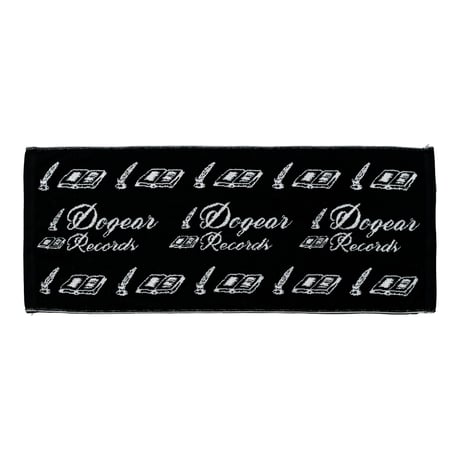 Dogear Jacquard FaceTowel (Black)
