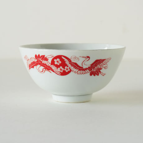 no1309-10-1　台湾の鶴の茶碗