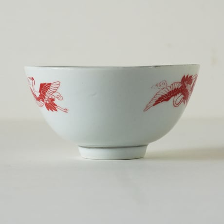 no1309-10-2　台湾の鶴の茶碗