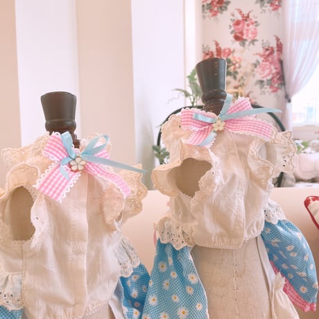現品夏ワンピ❤キュートパッチの夏ワンピ