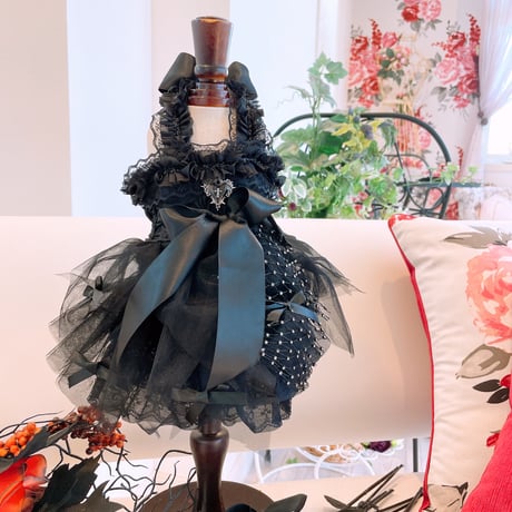 サンプル❤ゴシックプリンセスハロウインワンピ　　胴33　丈26