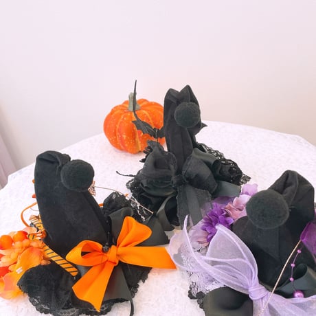 ハロウイン魔女帽子