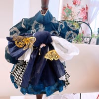 サンプル❤ドラゴン柄浴衣　胴34　丈25