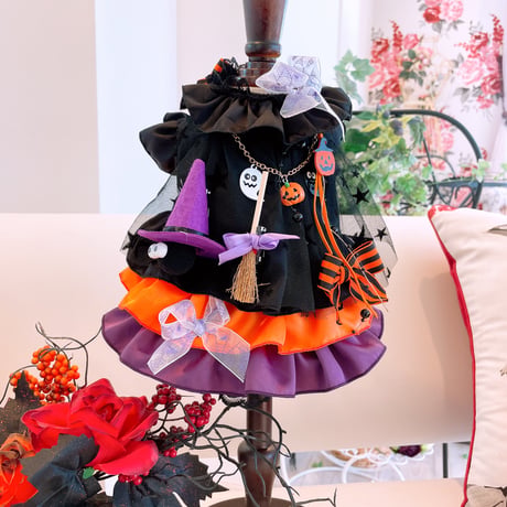 サンプル❤ハロウインパーティワンピ　　胴34　丈24