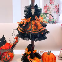 オレンジパンプキンハロウインワンピ＾＾