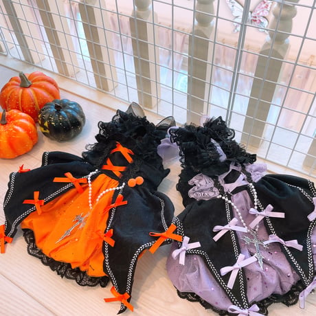 サンプル❤パンプキンプリンセスハロウインワンピ　胴32　丈24
