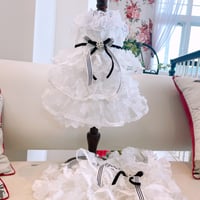 現品夏ワンピ❤花びらチュールワンピ