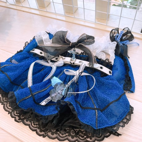 スターダストブルーハロウインワンピ