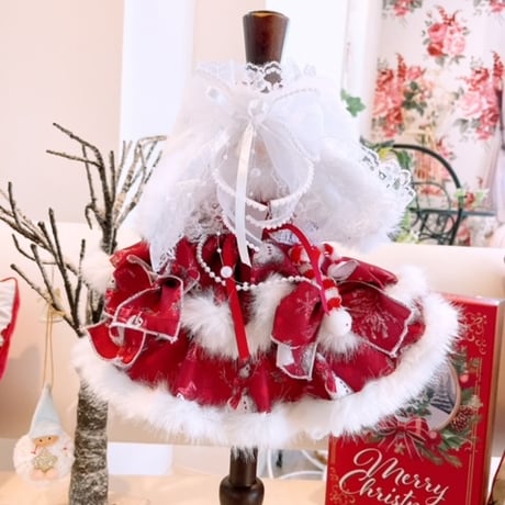 クリスマス❤スノーマンかわいいクリスマスワンピ＾＾