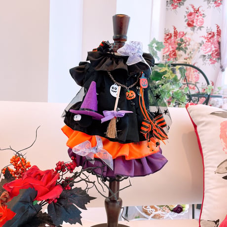 サンプル❤ハロウインパーティワンピ　　胴34　丈24