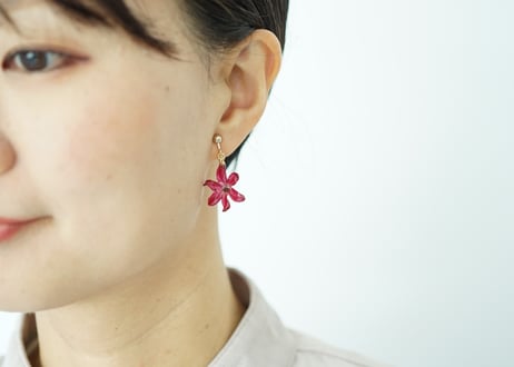 ヒヤシンスピアス・イヤリング