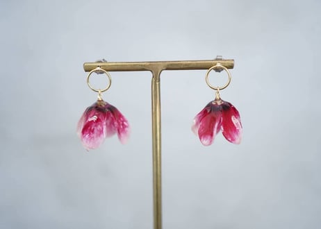 シクラメンピアス・イヤリング