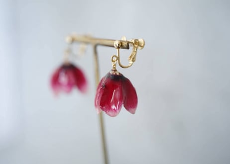 シクラメンピアス・イヤリング