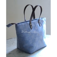 VL-07 stenkastbag rutigstrandråg ブルー