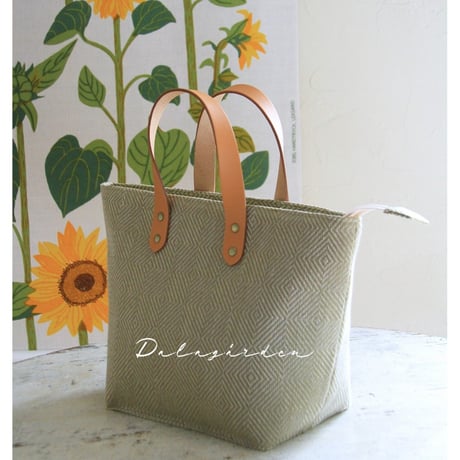 VL-06  stenkastbag  rutigstrandråg  モスグリーン