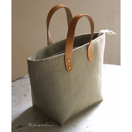 VL-06  stenkastbag  rutigstrandråg  モスグリーン