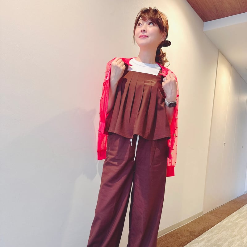 リボン柄シースルーカーディガン | Minayo Select