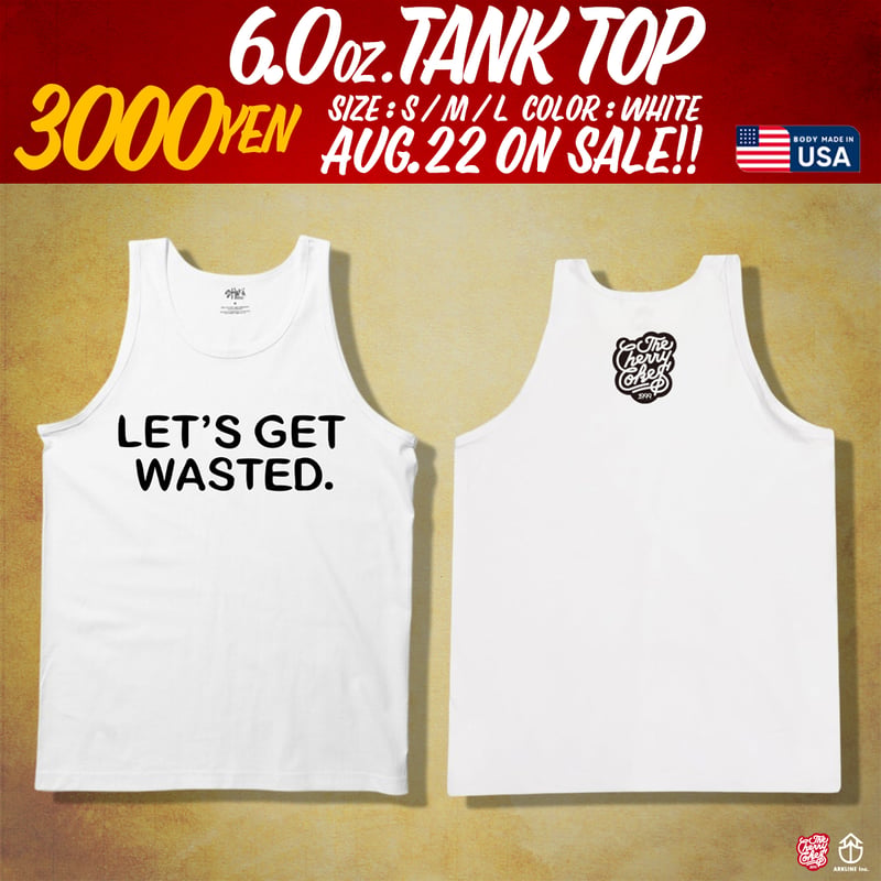 未使用に近い アトリエgg　FLESH FOODS MARKET Ｔタンクベスト 6.0oz TANK TOP | THE CHERRY COKE$ ONLINE SHOP