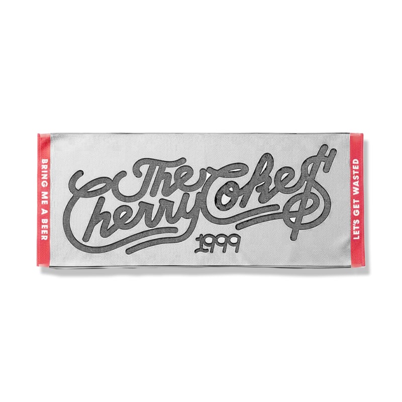 JACQUARD FACE TOWEL | THE CHERRY COKE$ ONLINE SHOP