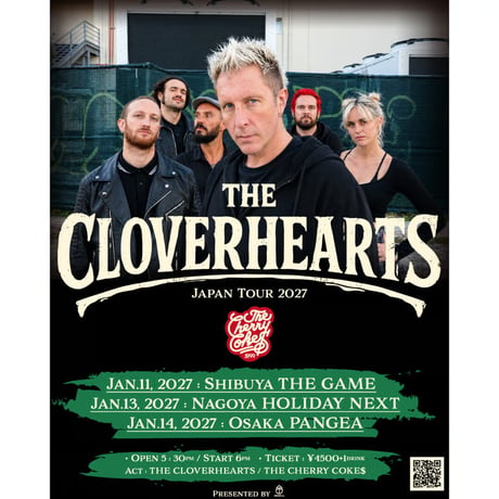 ARKLINE Inc. Presents "THE CLOVERHEARTS Japan Tour 2027" Nagoya HOLIDAY NEXT