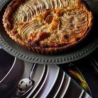 【予約限定】tarte aux le lectier ルレクチェの絶品タルト（21cmホール / cafe mikawa特製）