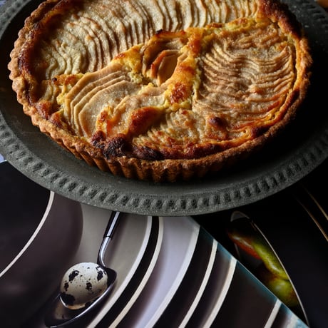 【予約限定】tarte aux le lectier ルレクチェの絶品タルト（21cmホール / cafe mikawa特製）