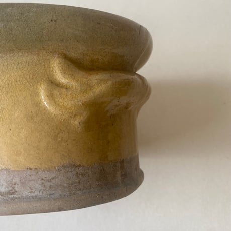 1900年　南仏陶器　テリーヌ　オーヴァル　ジョーヌ・プロヴァンサル
