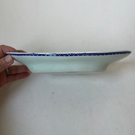 19世紀中期　ジアン　ラヴィエ　唐草模様とイニシャル