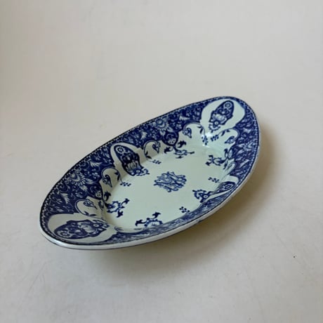 19世紀中期　ジアン　ラヴィエ　唐草模様とイニシャル