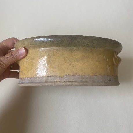 1900年　南仏陶器　テリーヌ　オーヴァル　ジョーヌ・プロヴァンサル