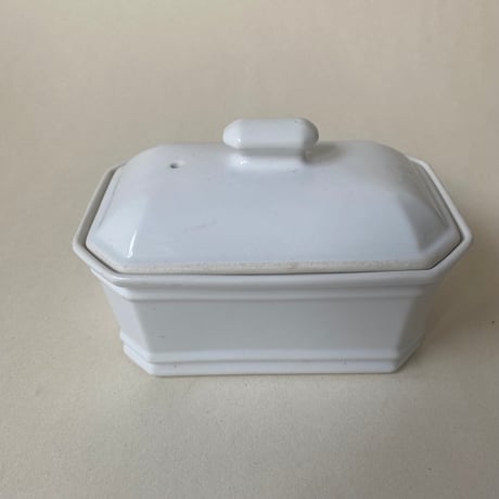 20世紀後半　R　 テリーヌ　オクトゴナル　白磁