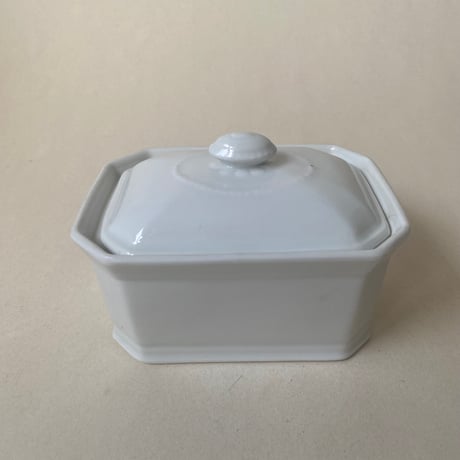 20世紀後半　アピリコ　テリーヌ　オクトゴナル　白磁　3点セット