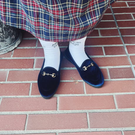 JAVERFLEX  ジャバフレックス　ベルベットビットローファーシューズ