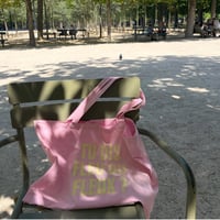 Fleux Paris  トートバッグ　水色・ピンク