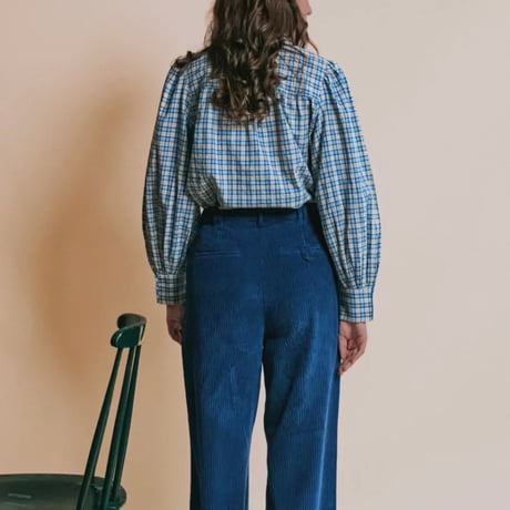 EMILE ET IDA エミールエイダ  ボウタイブラウス(2colors)