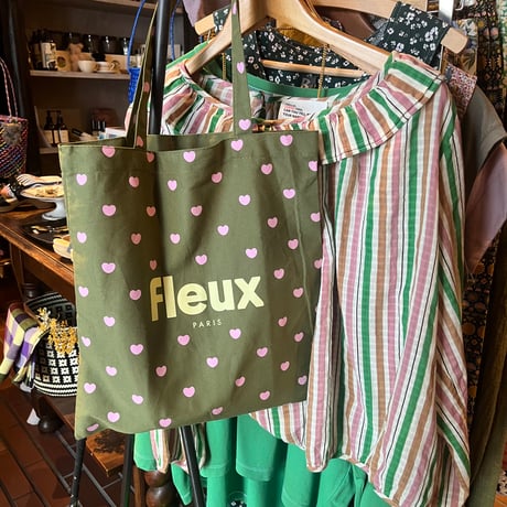 Fleux Paris  トートバッグ  ハート柄