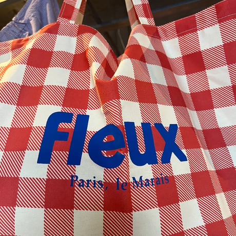 Fleux Paris  トートバッグ　チェック柄  2colors