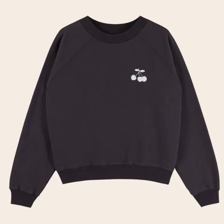 EMILE ET IDA エミールエイダ   オーガニックコットンロゴスウェット（2colors）