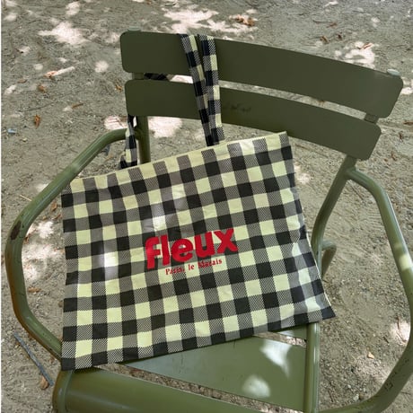 Fleux Paris  トートバッグ　チェック柄  2colors