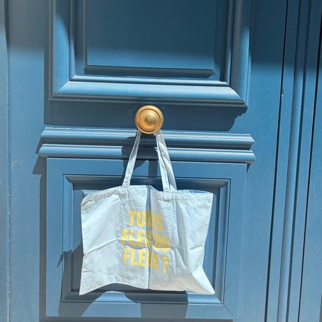 Fleux Paris  トートバッグ　水色・ピンク