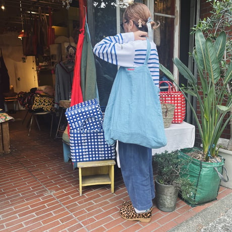 Merci Paris  Cabas   リネンバッグ (3colors)