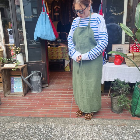 Merci  Paris  Tablier  リネンエプロン (3colors)