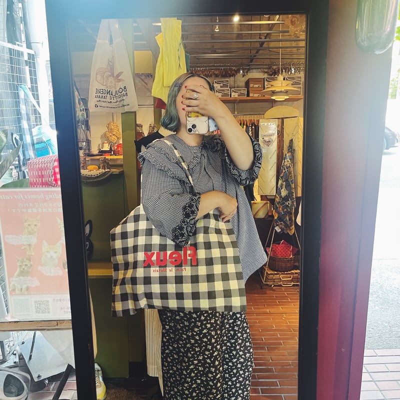Fleux Paris トートバッグ チェック柄 2colors | Havane