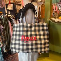 Fleux Paris  トートバッグ　チェック柄  2colors