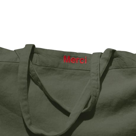Merci Paris  Cabas   リネンバッグ (3colors)