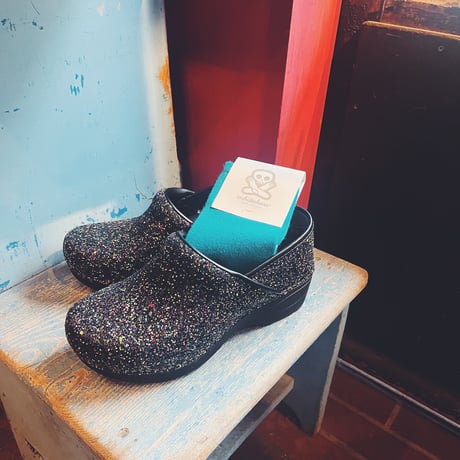 DANSKO ダンスコ　PROFESSIONAL XP2.0 Black Magic  ブラックグリッターサボ